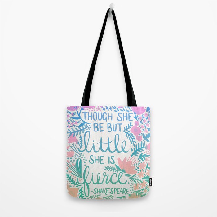 Little & Fierce - Lavender Mint OmbrÃ© Tote Bag Gallery Image 2