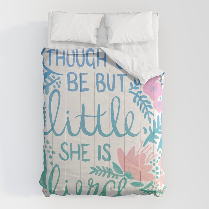 Little & Fierce - Lavender Mint OmbrÃ© Comforter Gallery Image 1