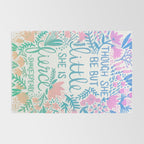 Little & Fierce - Lavender Mint OmbrÃ© Rug Gallery Image 2