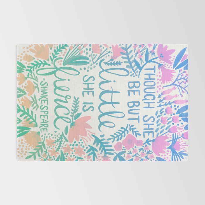 Little & Fierce - Lavender Mint OmbrÃ© Rug Gallery Image 2