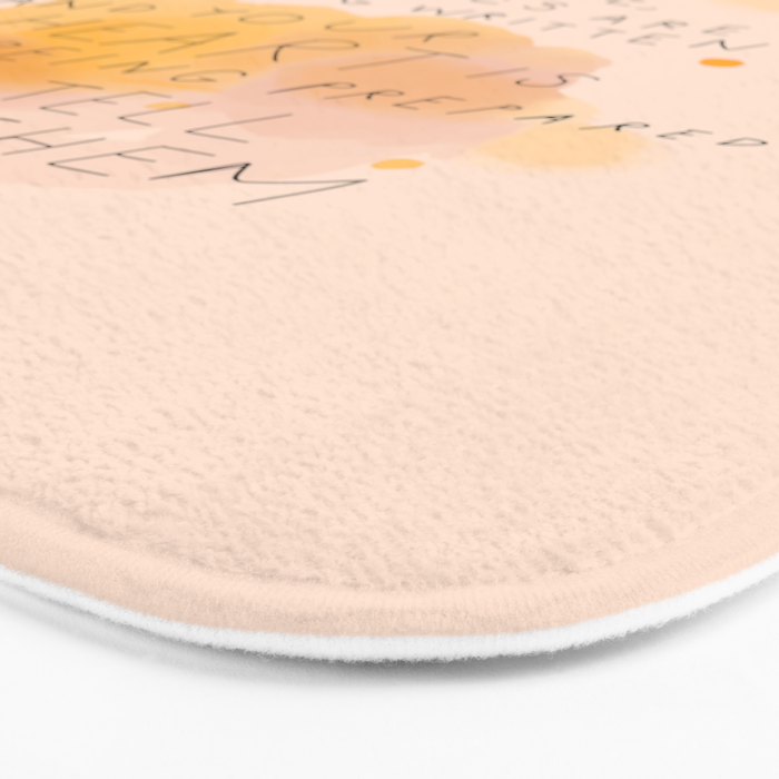 "Right Here, Stories Are Being Written" Bath Mat Gallery Image 3