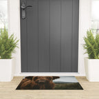 Animal Photography - Scottish Highland Cattle Welcome Mat Gallery Image 3