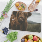 Animal Photography - Scottish Highland Cattle Cutting Board Gallery Image 2