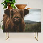 Animal Photography - Scottish Highland Cattle Credenza Gallery Image 1