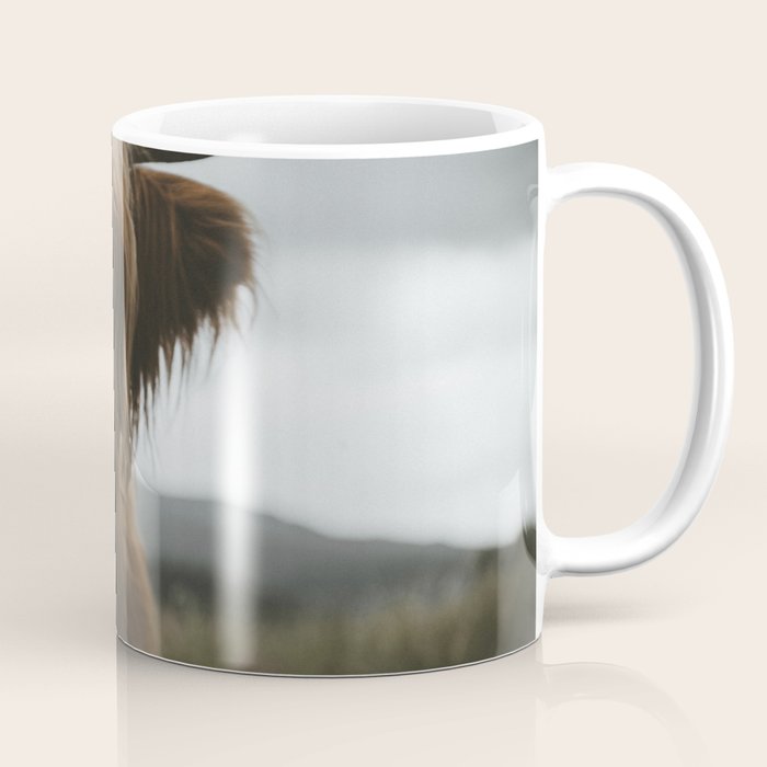 Animal Photography - Scottish Highland Cattle Coffee Mug Gallery Image 1