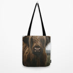 Animal Photography - Scottish Highland Cattle Tote Bag Gallery Image 2
