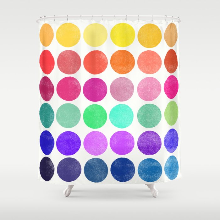 colorplay 6 Shower Curtain Gallery Image 1