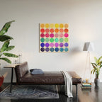 colorplay 6 Wood Wall Art Gallery Image 2