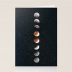 Phases of the Moon II Stationery Card Gallery Image 2