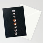 Phases of the Moon II Stationery Card Gallery Image 2