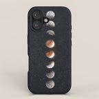 Phases of the Moon II iPhone Case Gallery Image 1
