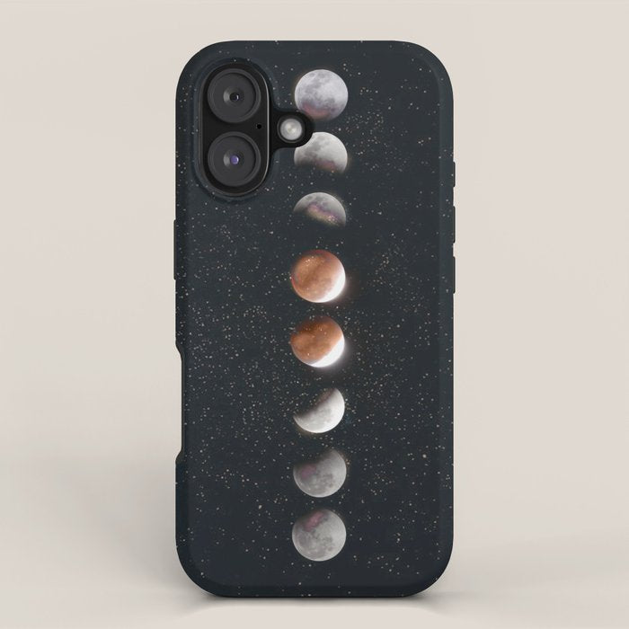 Phases of the Moon II iPhone Case Gallery Image 1