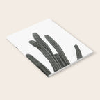 Black and White Cactus Notebook Gallery Image 2