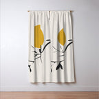 Bird and the Setting Sun Window Curtain Gallery Image 3