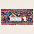 Azerbaijan Northwest Persian Long Rug Print Desk Mat Gallery Image 1