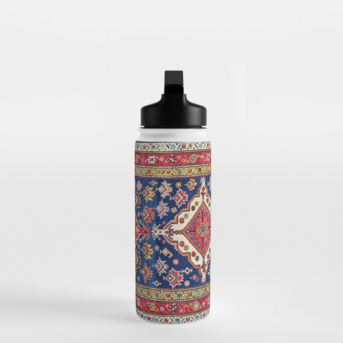 Azerbaijan Northwest Persian Long Rug Print Water Bottle Gallery Image 3