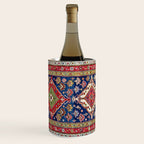 Azerbaijan Northwest Persian Long Rug Print Wine Chiller Gallery Image 2