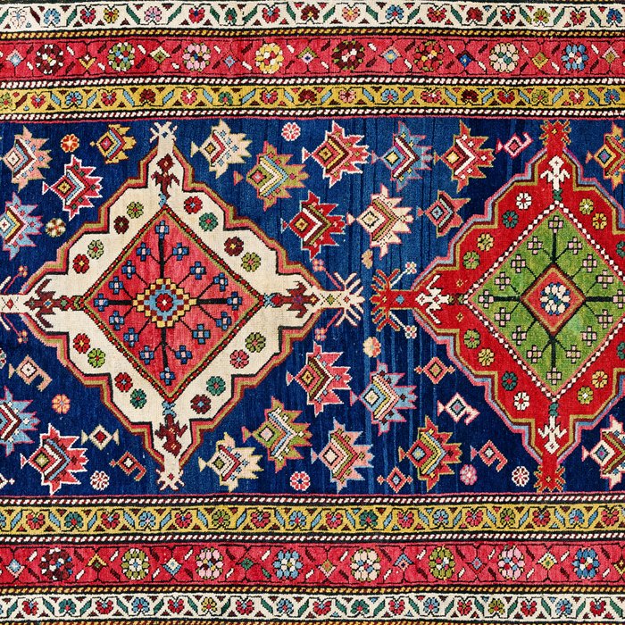 Azerbaijan Northwest Persian Long Rug Print Coffee Mug Gallery Image 2