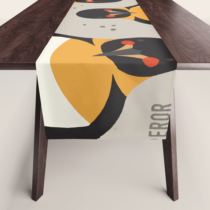 Emperor Penguin, Wildlife of Antarctica Table Runner Gallery Image 1
