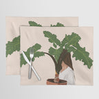 Vase Plant 2 Placemat Gallery Image 1