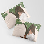 Vase Plant 2 Pillow Sham Gallery Image 3
