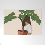 Vase Plant 2 Welcome Mat Gallery Image 1