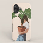 Vase Plant 2 iPhone Case Gallery Image 1