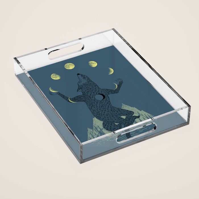 Moon Juggler Acrylic Tray Gallery Image 1