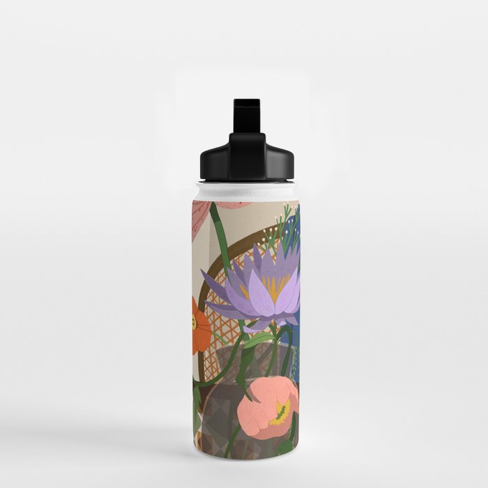 Flowers on the Dining Table. Water Bottle Gallery Image 2