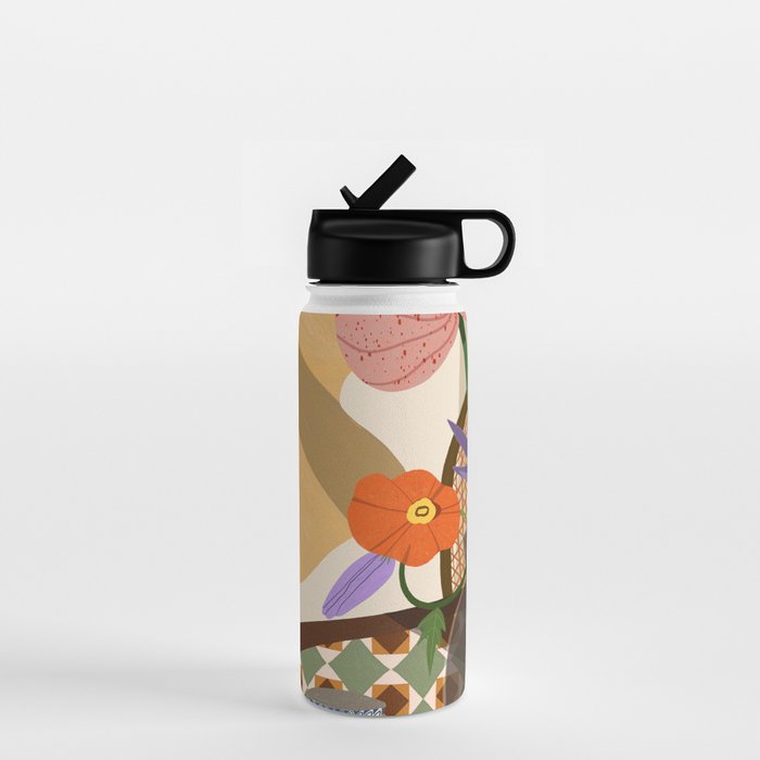 Flowers on the Dining Table. Water Bottle Gallery Image 1