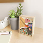 Flowers on the Dining Table. Mini Art Print Gallery Image 2