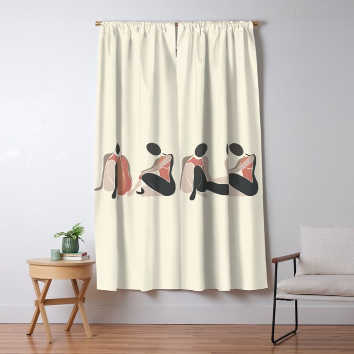 Woman Forms Window Curtain Gallery Image 5