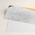 Modern Yellow & Black Geometric Wrapping Paper Gallery Image 2