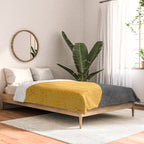 Modern Yellow & Black Geometric Comforter Gallery Image 2