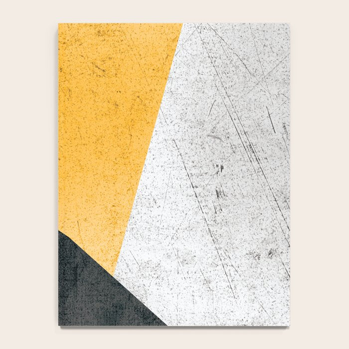 Modern Yellow & Black Geometric Notebook Gallery Image 4