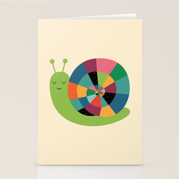 Snail Time Stationery Card Gallery Image 2