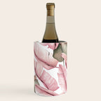 Tropical Banana Leaves, Watercolor Prints Wine Chiller Gallery Image 2
