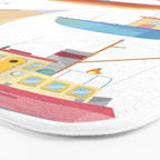 Boats poster Bath Mat Gallery Image 3