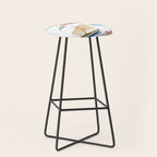 Boats poster Stool Gallery Image 1