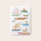 Boats poster Bath Mat Gallery Image 1