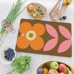 Retro Flower 10A Cutting Board Gallery Image 2