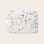 Confetti Paint Splatter Bath Mat Gallery Image 1