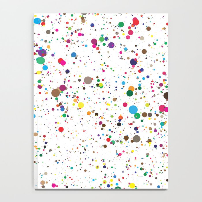Confetti Paint Splatter Notebook Gallery Image 4