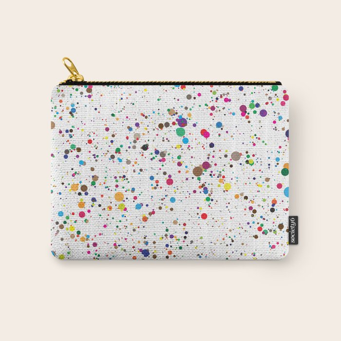 Confetti Paint Splatter Carry All Pouch Gallery Image 1
