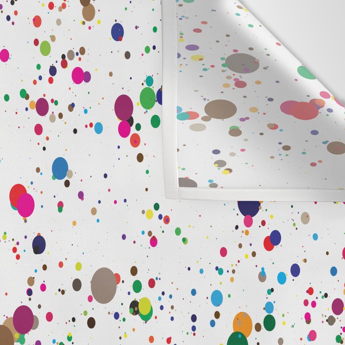 Confetti Paint Splatter Wall Tapestry Gallery Image 3