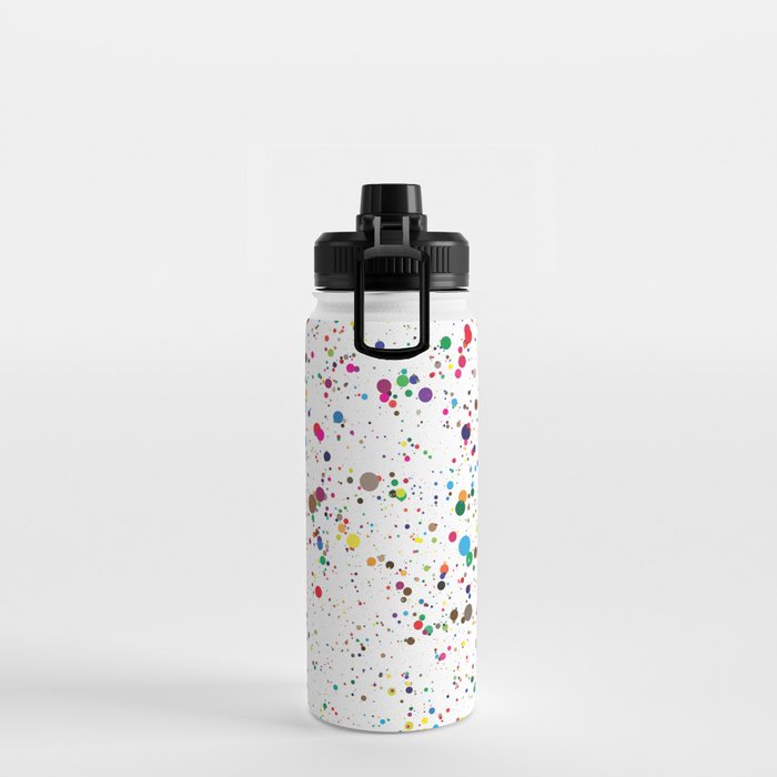 Confetti Paint Splatter Water Bottle Gallery Image 2