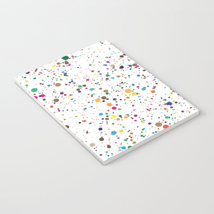 Confetti Paint Splatter Notebook Gallery Image 3
