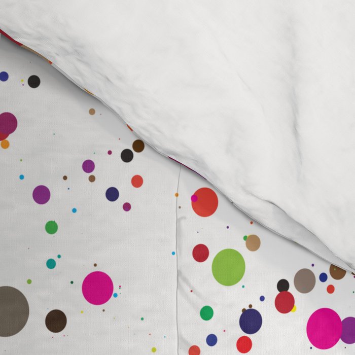 Confetti Paint Splatter Comforter Gallery Image 4