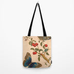 Butterfly metamorphosis by Maria Sibylla Merian, 1705 Tote Bag Gallery Image 2