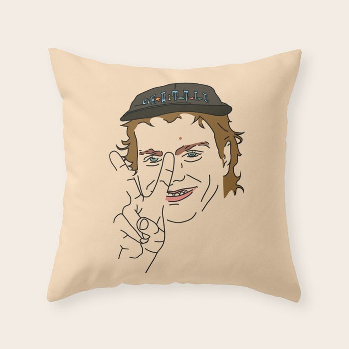 MINIMAL MAC Throw Pillow Gallery Image 1
